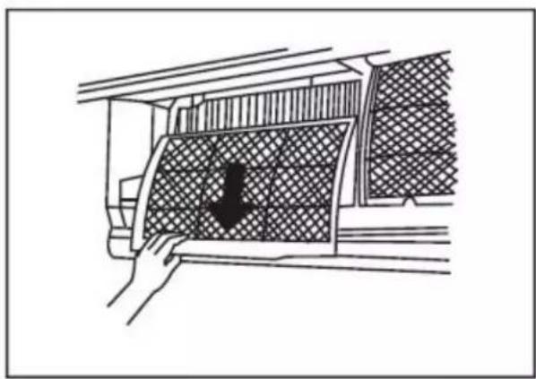 DANBY DAS240BAHWDB - CLEANING THE AIR FILTER - 2