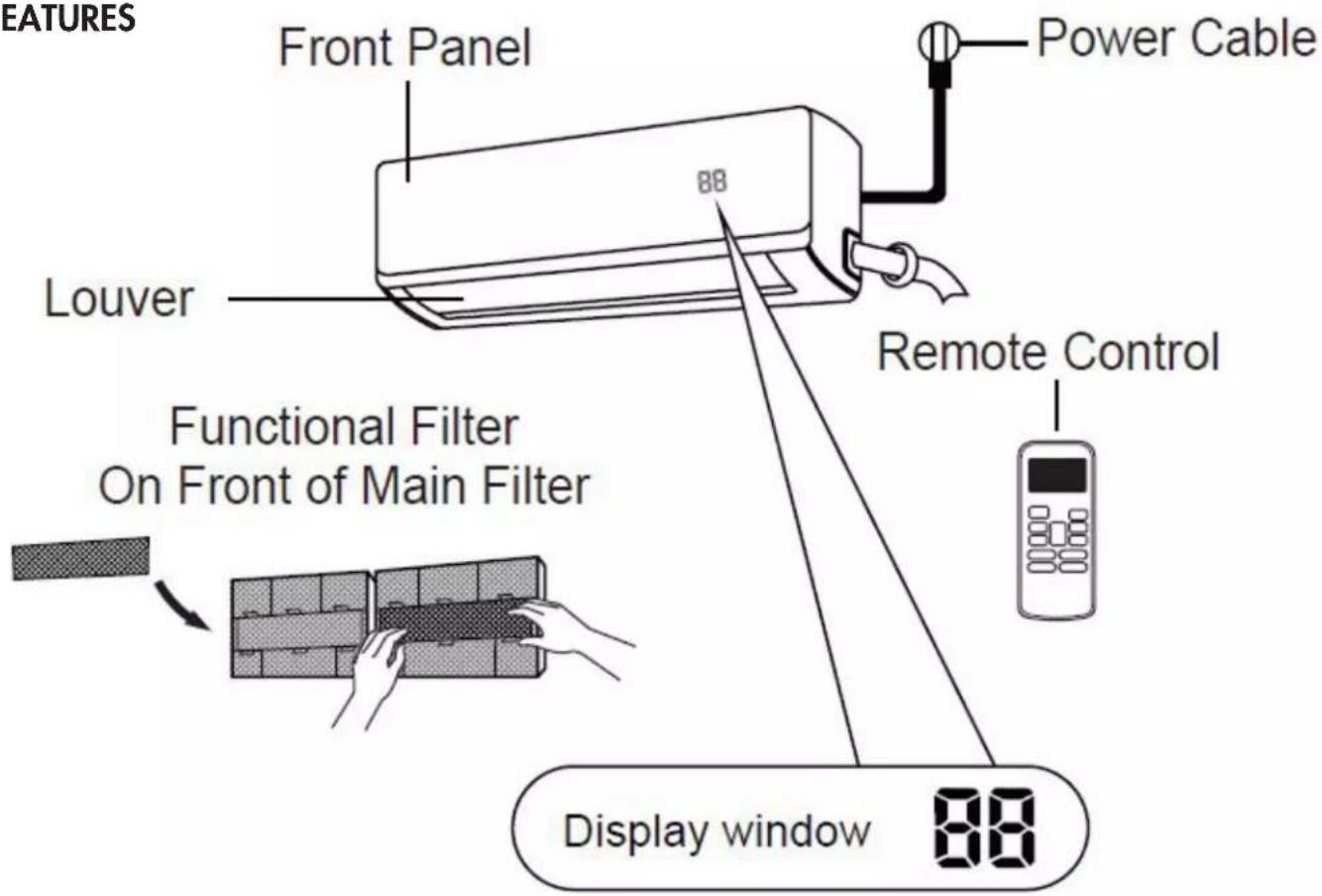 DANBY DAS240BAHWDB - OPERATING INSTRUCTIONS - 1