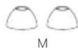OPPO Enco X2 - Ear tip fit - 3