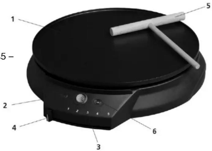 Wëasy GOO30 - Partes del dispositivo - 1