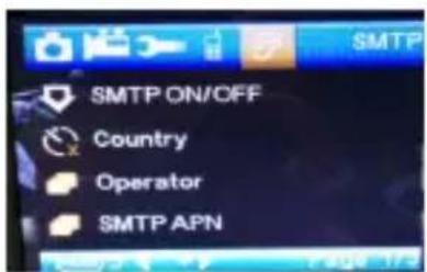 DENVER WCM-8010 MK3 - SMTP-instelling - 2