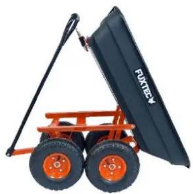 Fuxtec FX-KW2175 - Autocarro ribaltabile 75 litri - 2