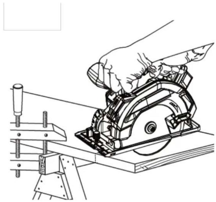 Fuxtec FX-E1CS20 - Regolazione profondità lama - 2