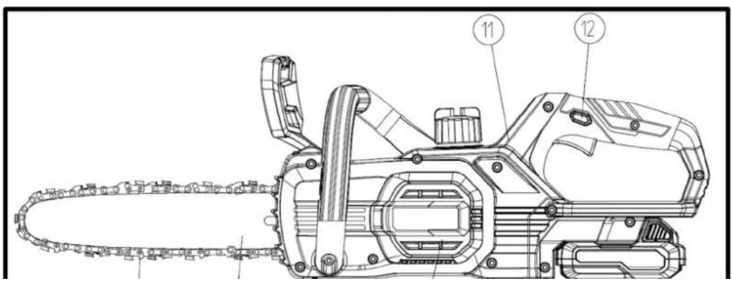 Fuxtec FX-E1KS20 - Rysun + < 1 Piata tancuchowa - 1