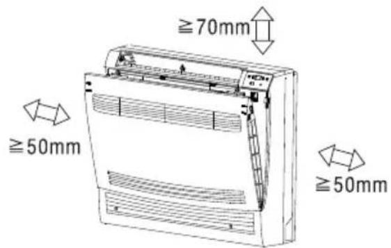 TCL M12Z10 - - Schéma d'installation et dimensionsSchéma de l'unité intérieure - 3