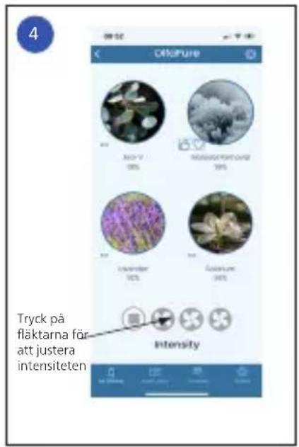 PHILIPS OlfaPure - Använda doftspridaren - 4