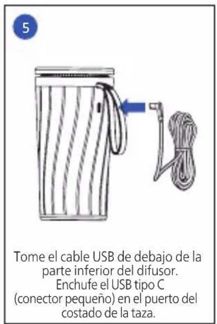 PHILIPS OlfaPure - Configuración del DIFUSOR - 5