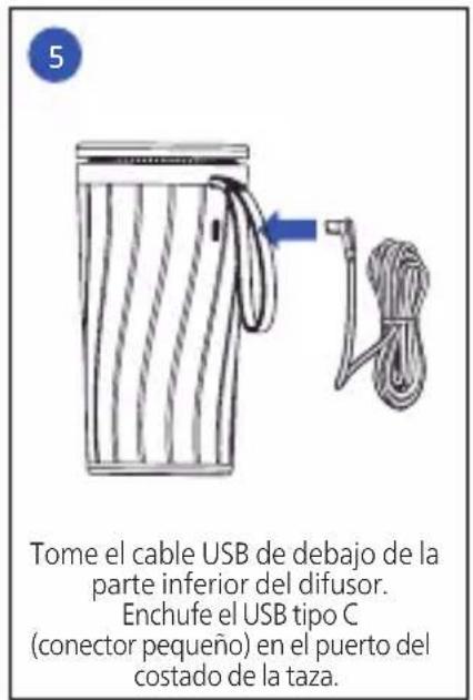 PHILIPS OlfaPure - Configuración del DIFUSOR - 5