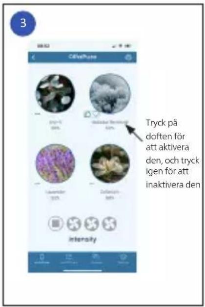 PHILIPS OlfaPure - Använda doftspridaren - 3
