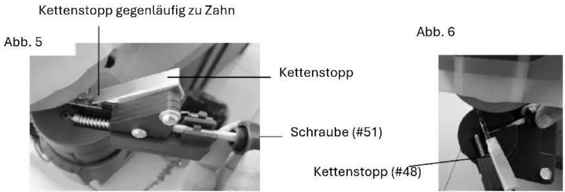 Fuxtec FX-KSF700 - Montage der Schleifscheibe: - 2