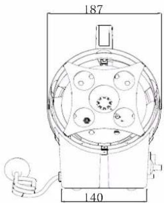 Fuxtec FX-GH10 - Dimensioni - 2