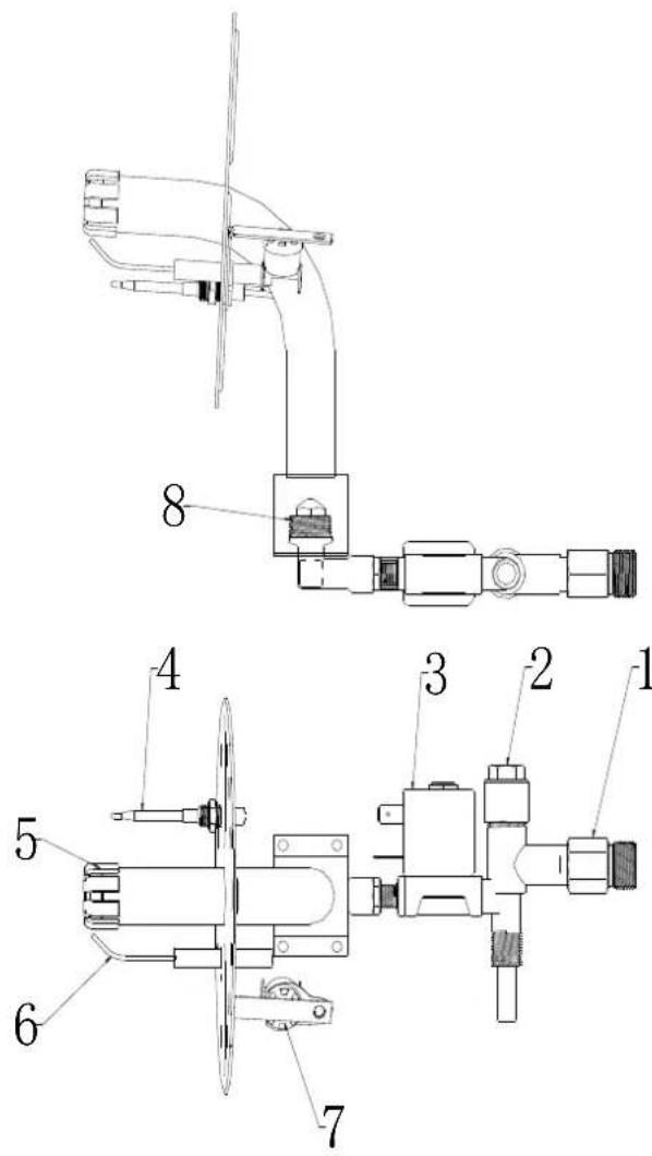Fuxtec FX-GH10 - Condotto di alimentazione - 1