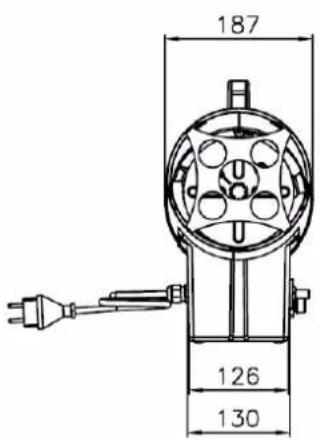 Fuxtec FX-GH33 - Abmessungen - 2