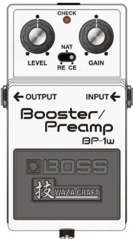 BOSS BP-1W - Mode d'emploi de la BP-1W - 1