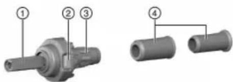 HILTI DX 6-GR - Vue d'ensemble du produit (canons) - 1