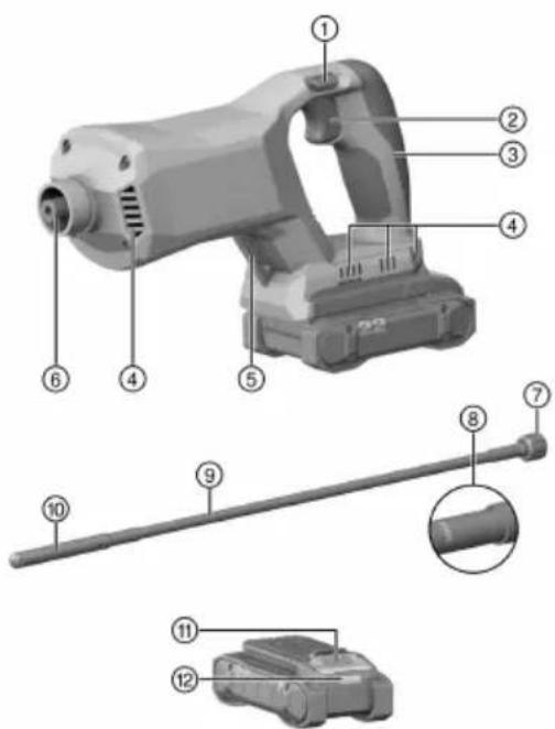 HILTI NCV 4-22 - Vue d'ensemble du produit 1 - 1