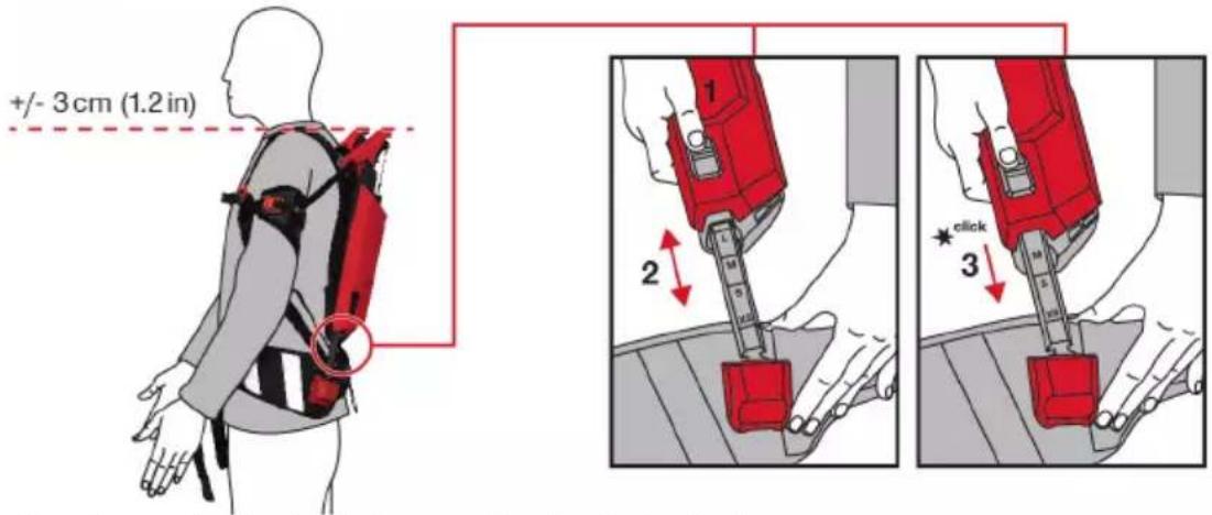 HILTI EXO-S - Ajustar a alta - 3