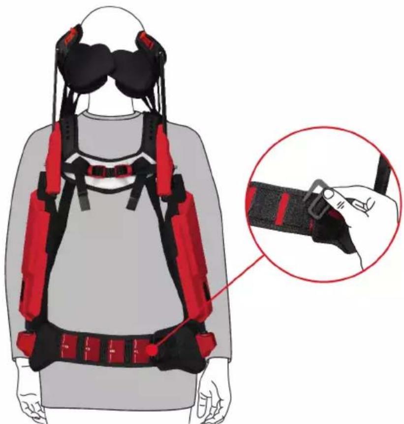 HILTI EXO-S - Ajustar a distência do alojamento da articulação esérica - 2