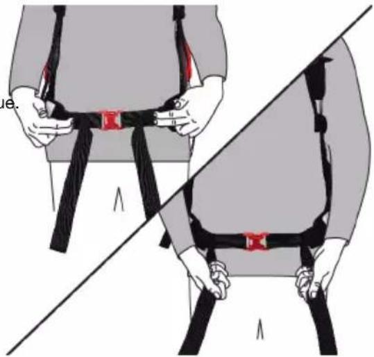 HILTI EXO-S - Ajuster la sangle sous-abdominale - 2