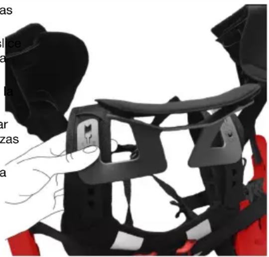 HILTI EXO-S - Montaje/desmontaje del reposacabezas - 1