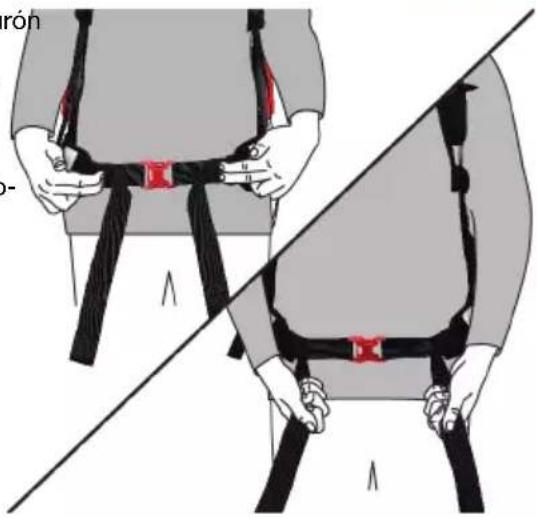 HILTI EXO-S - Ajuste del cinturón pélvico - 2