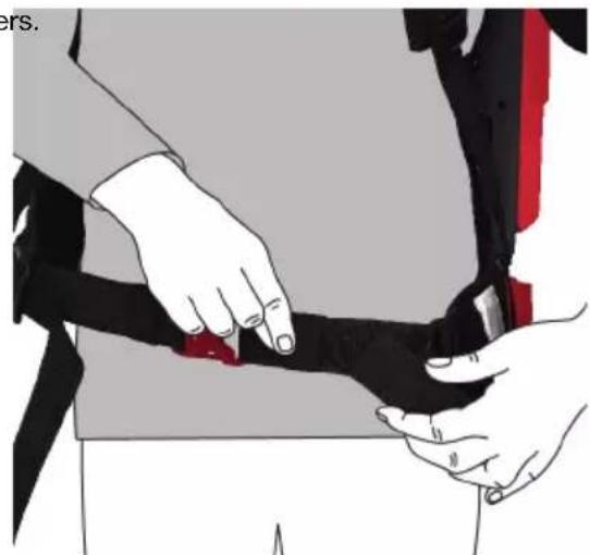 HILTI EXO-S - Adjusting waist belt - 3