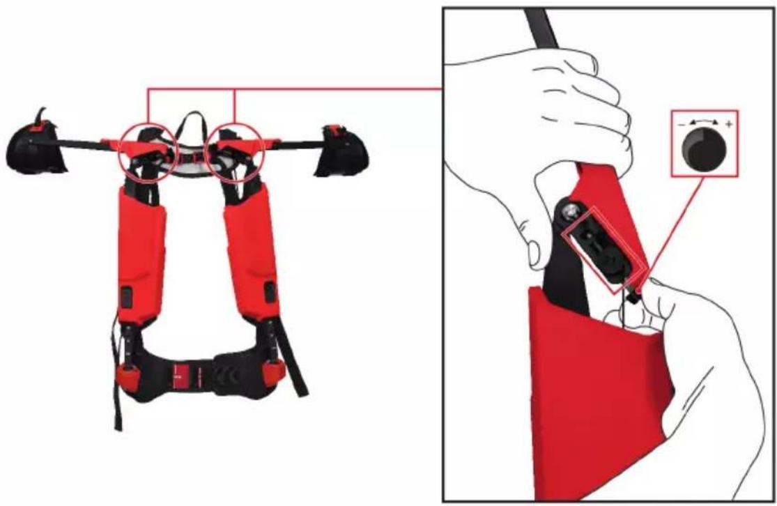 HILTI EXO-S - Adjusting assistance - 1