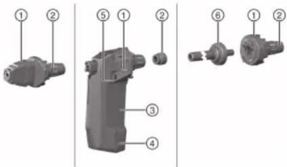HILTI DX 6-F8 - Vue d'ensemble du produit (canons) 2 - 1