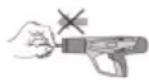HILTI DX 6-IE - Problemas com a ferramenta de fixação - 3