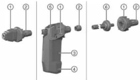 HILTI DX 6-F10 - Vista geral do produto (guias de pregos) 2 - 1