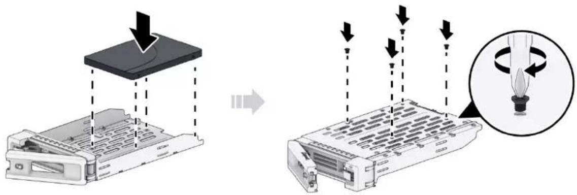 SYNOLOGY RX1223RP - Installation des disques - 3