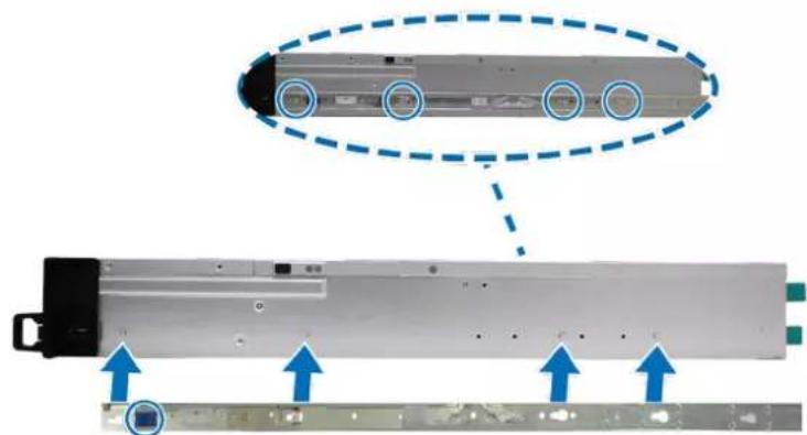 SYNOLOGY FX2421 - Pour installer le kit de rails - 3