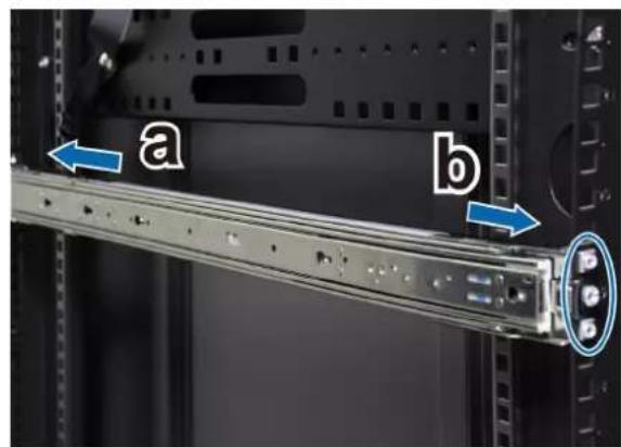 a b