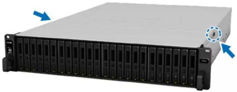 SYNOLOGY FX2421 - Remplacer le ventilateur du système - 1