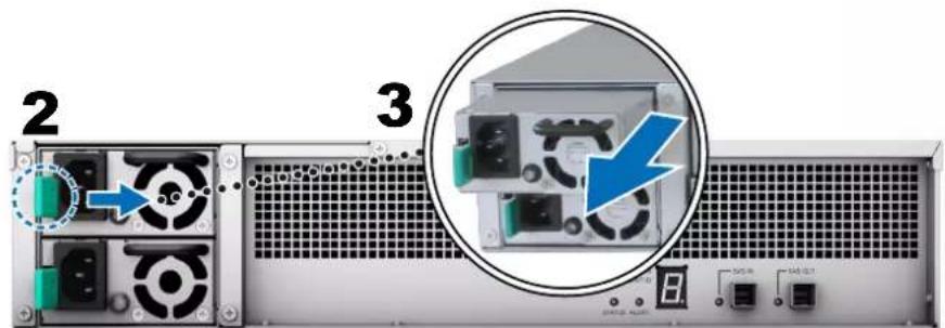 SYNOLOGY FX2421 - Remplacement du bloc d'alimentation - 1