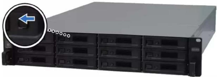 SYNOLOGY RXD1219sas - Installation des disques - 5