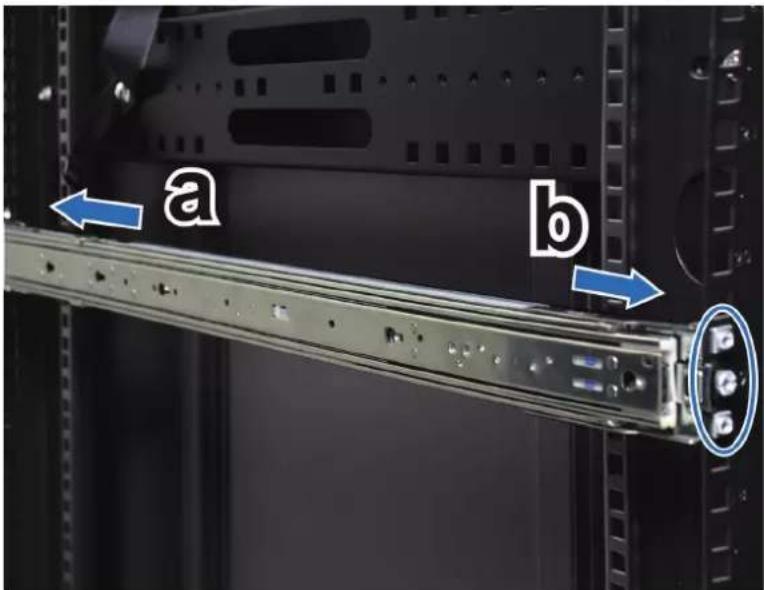 a b