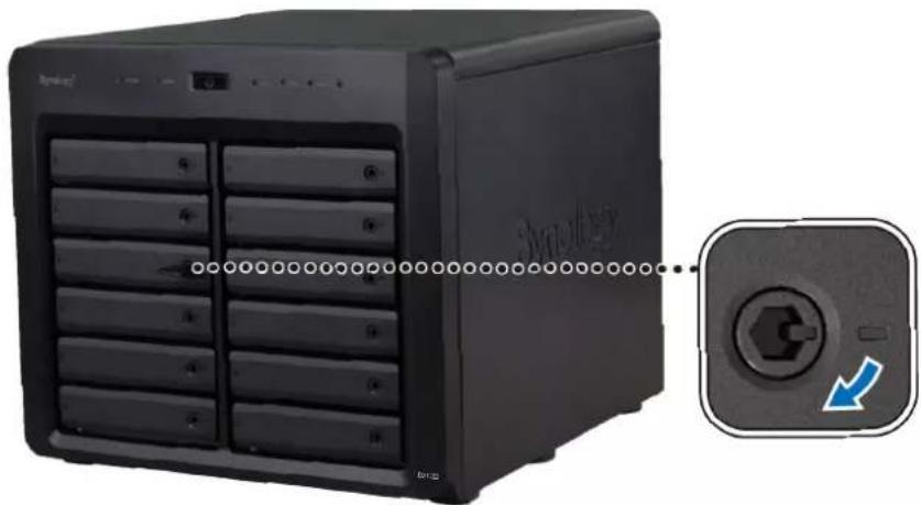 SYNOLOGY DX1222 - Installation des disques - 6