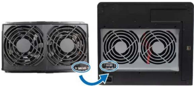SYNOLOGY DX1222 - Remplacer le ventilateur du système - 3