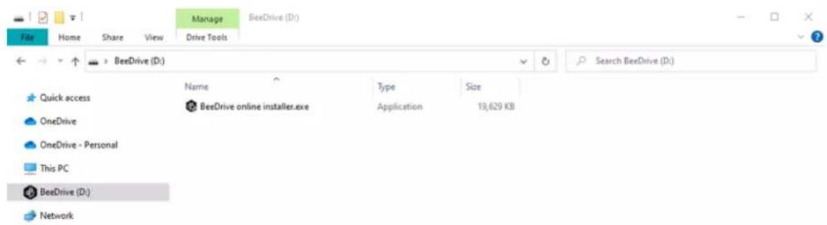 SYNOLOGY BeeDrive BDS70-1T - Installez BeeDrive pour ordinateur de bureau - 1