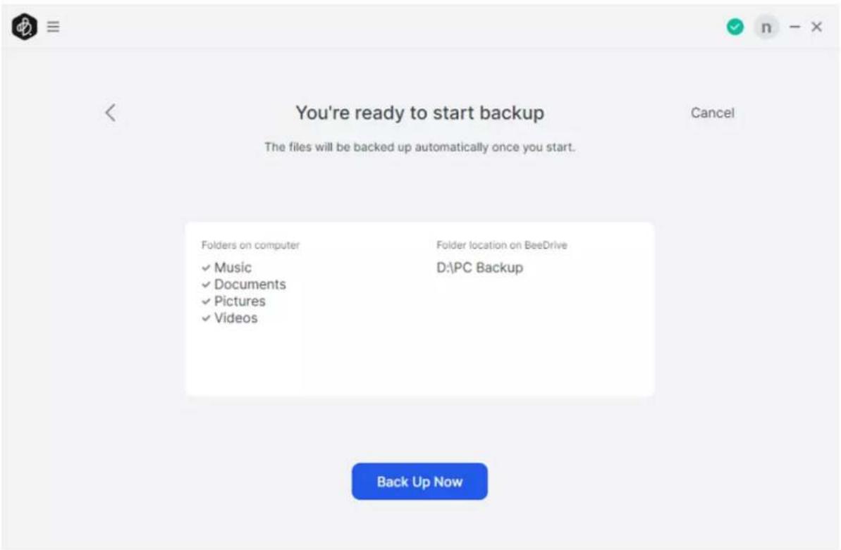 SYNOLOGY BeeDrive BDS70-1T - Activez la sauvegarde de l'ordinateur - 4