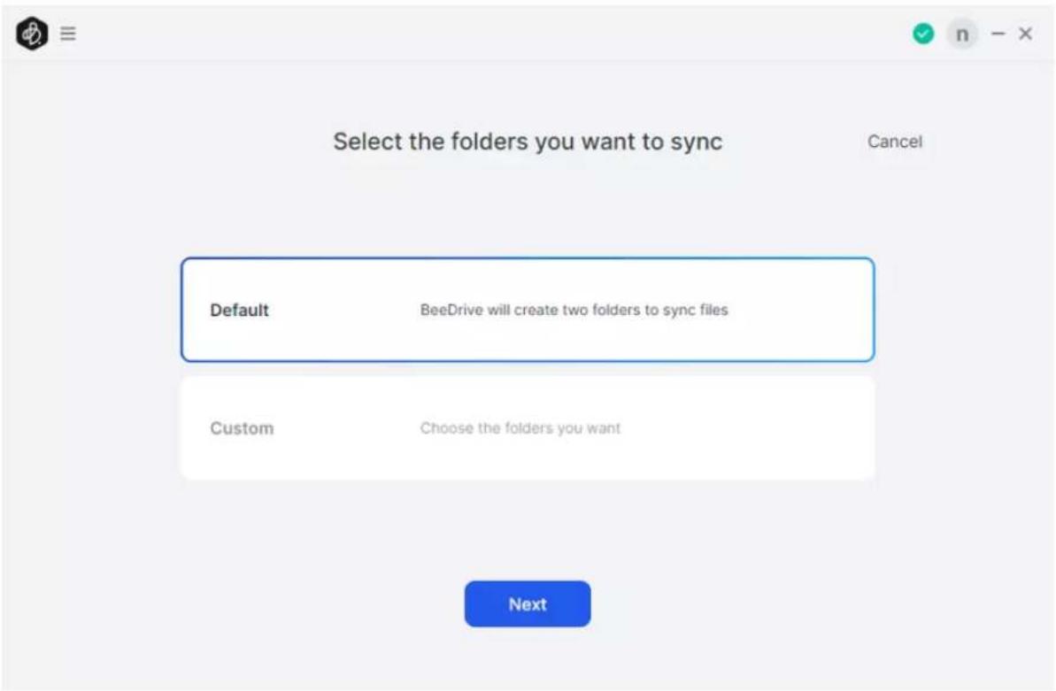 SYNOLOGY BeeDrive BDS70-1T - Activez la synchronisation des fichiers - 2