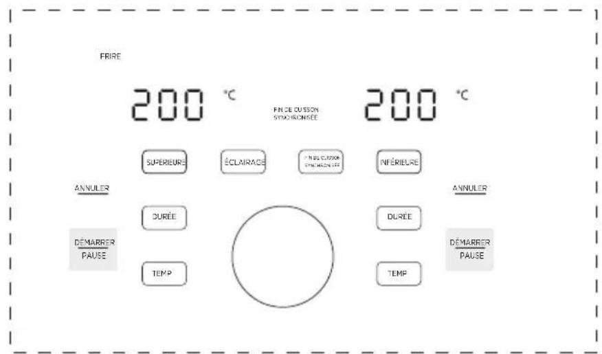 MIDEA MAD111D8APKW - Cuisson à deux zones (panier et four) - 7