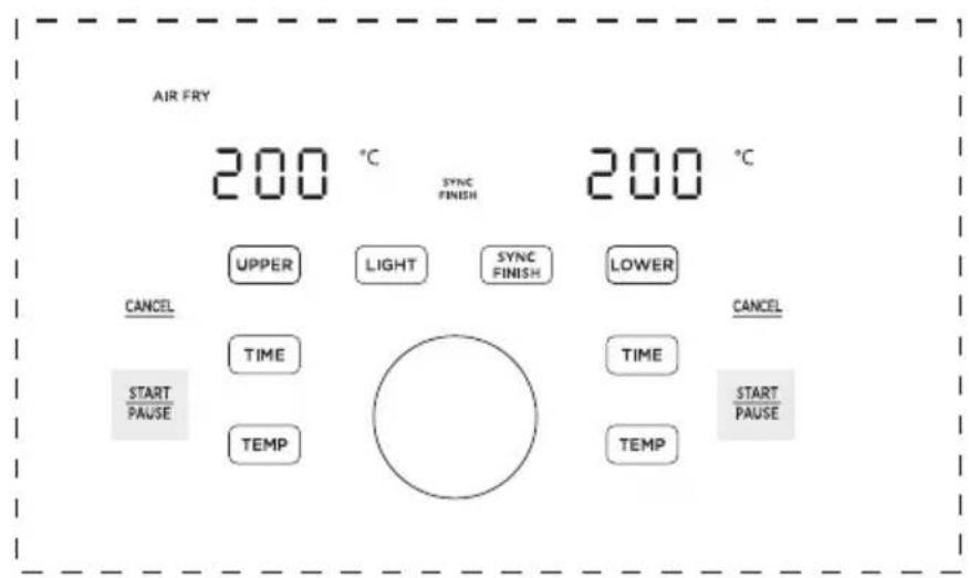 MIDEA MAD111D8APKW - Two-Zone Cavity Cooking (Basket and Oven) - 9
