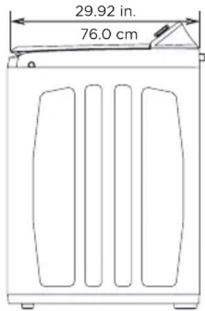 29.92 in. 76.0 cm