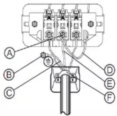 MIDEA MLE47R5BWW - Branchements à 4 fils - 1