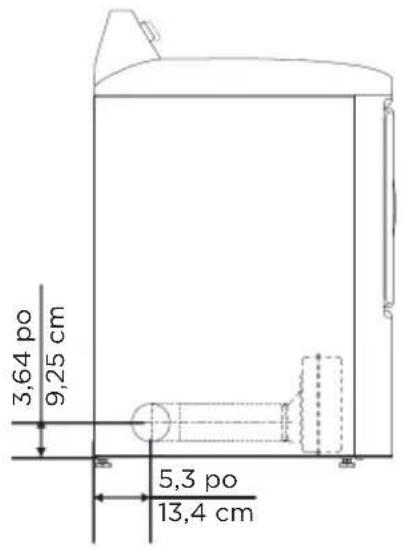 MIDEA MLE47R5BWW - Dimensions pour l'installation - 3