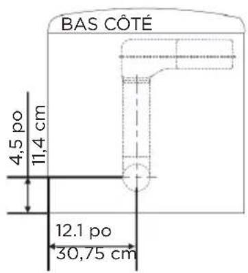 MIDEA MLE47R5BWW - Dimensions pour l'installation - 4