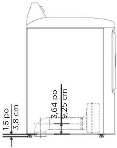 MIDEA MLE47R5BWW - Dimensions pour l'installation - 5
