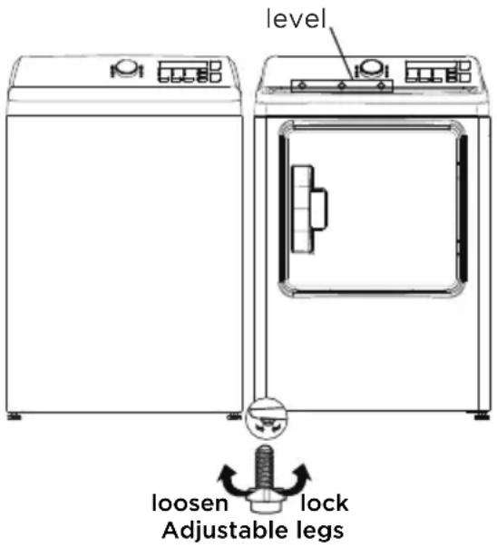 MIDEA MLE47R5BWW - LEVEL THE DRYER - 1